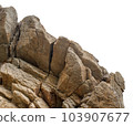 Big rock, isolated 103907677