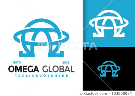 Omega Global Letter A Logo vector icon illustration Omega Global Letter A Logo vector icon illustration 103908934