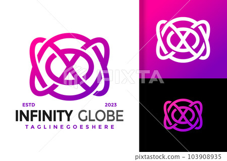 Infinity Globe Universe Logo vector icon illustration Infinity Globe Universe Logo vector icon illustration 103908935
