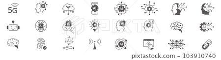 AI icon 103910740