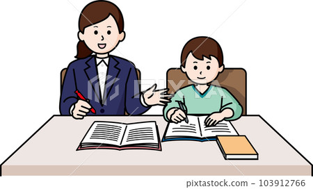 家教和小學生 家教和小學生 103912766