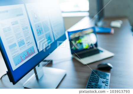企業形象書桌工作 企業形象書桌工作 103913793