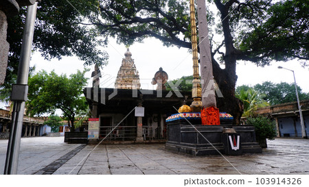 Inside Shri Rama Chandra temple, Ammapalle, Shamshabad, Telangana, India 103914326