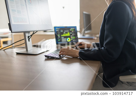 企業形象書桌工作 103914717