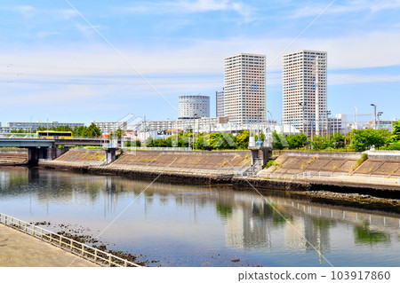 展望入船橋和新浦安站（千葉縣浦安市）[2023年6月] 103917860