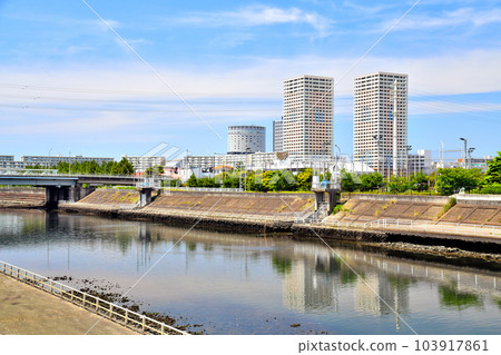 展望入船橋和新浦安站（千葉縣浦安市）[2023年6月] 103917861