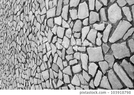Gray old texture, paving slab background. 103918798