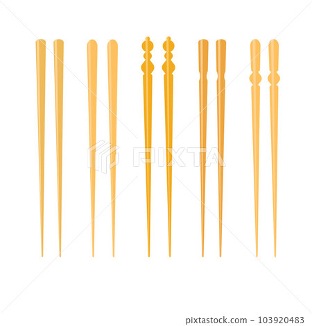 Food chopsticks set simple hand drawn vector illustration, wooden traditional Japanese, Chinese, Asian sticks for eating eastern cuisine dishes and sushi, detailed design element Food chopsticks set simple hand drawn vector illustration, wooden traditional Japanese, Chinese, Asian sticks for eating eastern cuisine dishes and sushi, detailed design element 103920483