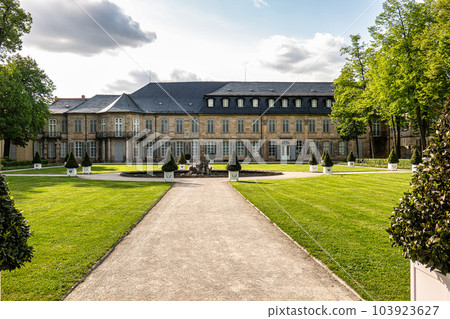 New Palace, Neues Schloss at Bayreuth, Germany. Seat of the margraves from 1753. New Palace, Neues Schloss at Bayreuth, Germany. Seat of the margraves from 1753. 103923627