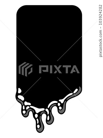 Dripping flowing slime. Toxic mucus smudges drips. Leaking paint streak. Dripping flowing slime. Toxic mucus smudges drips. Leaking paint streak. 103924282