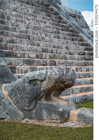 Temple of Kukulcan in Chichen Itza 103924473