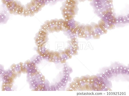 Watercolor seamless wallpaper with cross-like ornament Watercolor seamless wallpaper with cross-like ornament 103925201
