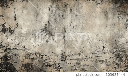 old and grunge wall texture - generative AI, AI generated 103925444