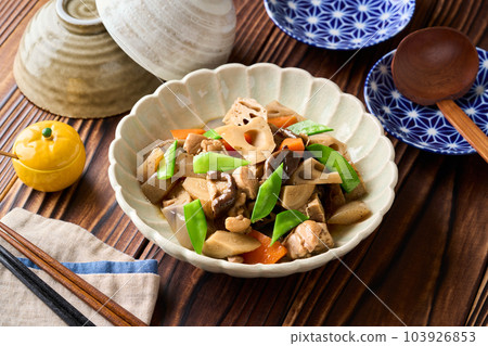 Chikuzen boiled in a bowl 103926853