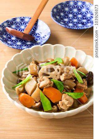 Chikuzen boiled in a bowl Chikuzen boiled in a bowl 103926873