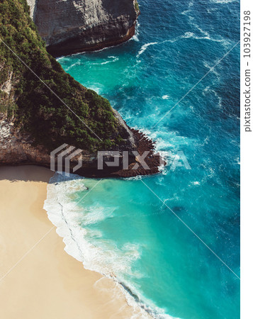amazing ocean view from above amazing ocean view from above 103927198