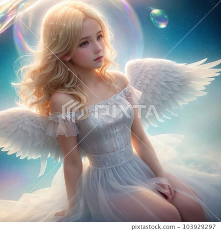 Soap bubbles and angels 15 103929297