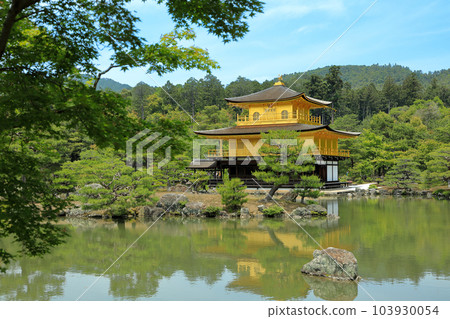 Scenery of Kinkakuji (Rokuonji), a World Heritage Site in Kyoto 103930054