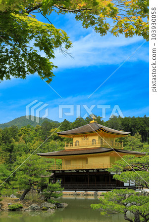 Scenery of Kinkakuji (Rokuonji), a World Heritage Site in Kyoto 103930058