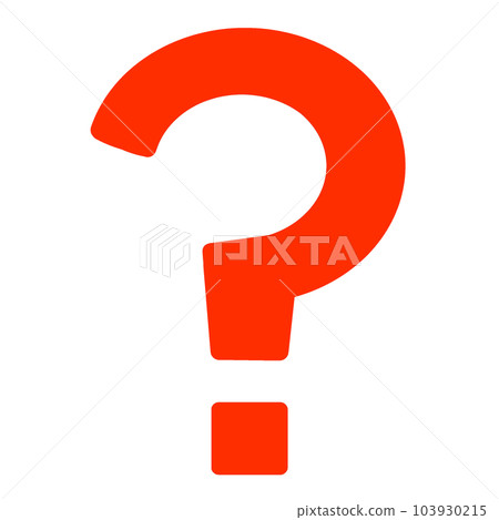 紅色問號 紅色問號 103930215