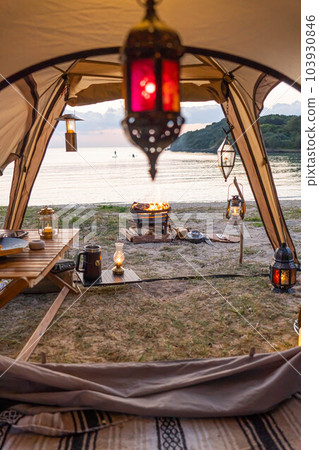 Camp Solo Camp Tent Set Set Sea Coast SUP Leisure Camp 篝火燈 Camp Solo Camp Tent Set Set Sea Coast SUP Leisure Camp 篝火燈 103930846