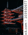 (Tokyo) Sensoji Temple, Five-storied Pagoda 103930977