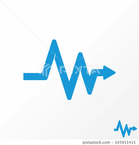 Logo design graphic concept creative abstract premium free vector stock trading rhythm heartbeat like letter W or NW initial font arrow. Related business hospital Logo design graphic concept creative abstract premium free vector stock trading rhythm heartbeat like letter W or NW initial font arrow. Related business hospital 103931415