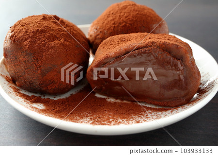 手工生巧克力大福 103933133