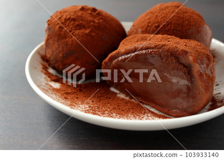 手工生巧克力大福 103933140