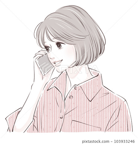 A woman who makes a phone call, a woman who makes a phone call, a woman, a girl, a smartphone, a smartphone, a call, an inquiry, a complaint, A woman who makes a phone call, a woman who makes a phone call, a woman, a girl, a smartphone, a smartphone, a call, an inquiry, a complaint, 103933246