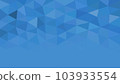 Polygon style with two-thirds randomized blue intensity 103933554
