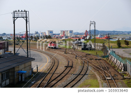 Freight-only station of JR Freight. Inside Sakatako Station and DD200 103933640