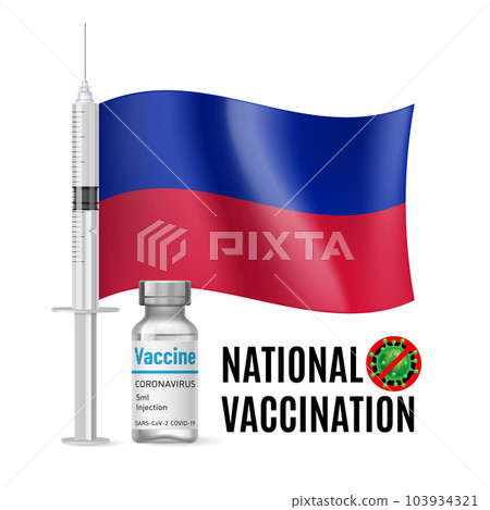 Immunization Icon of Haiti 103934321