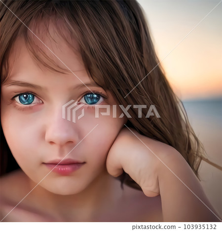 藍眼睛的女孩 103935132