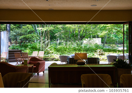 Lobby with green view Lobby with green view 103935761