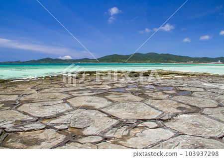 久米島，久米島的榻榻米 103937298