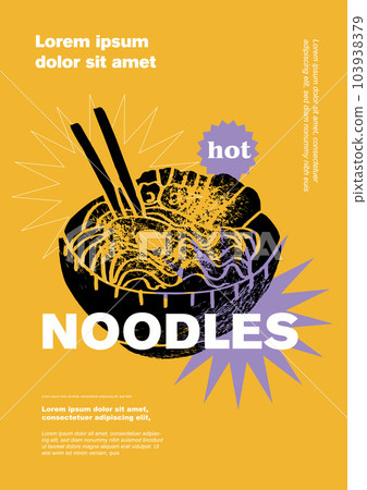ramen, vector, food 103938379