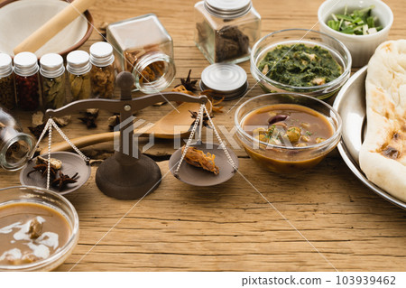 Spice and spice curry (natural taste) 103939462