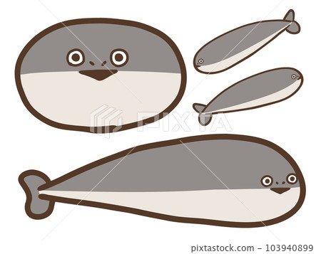 可愛的 Sakaban Baspis 修復模型組 / 手寫插圖素材 103940899