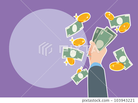 hand grabbing money hand grabbing money 103943221