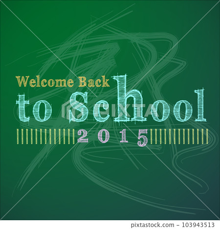 Abstract of Welcome Back to School Abstract of Welcome Back to School 103943513