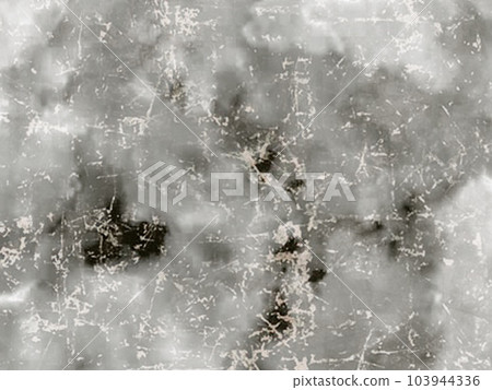 Gray wall texture with concrete texture and cracks remaining Background material 103944336