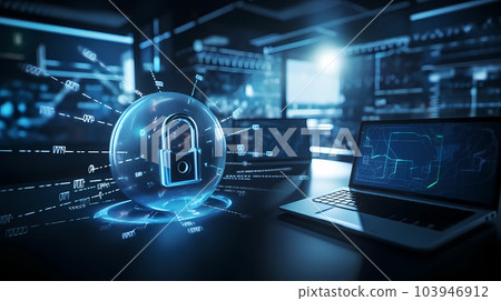 採用最先進的安全系統 Generative Ai 的加密鎖密鑰。 103946912