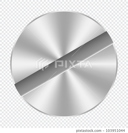 Metal screw head. Construction hardware. Tool for building and repairs. Vector element construction industry. Vector illustration 103951044