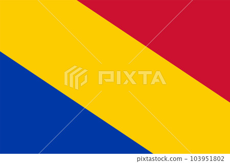 Flag of Rheden Municipality (Gelderland or Guelders province, Kingdom of the Netherlands, Holland) 103951802