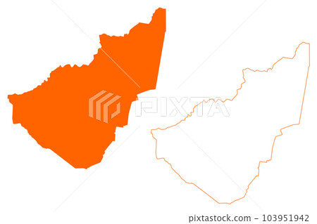 De Ronde Venen municipality (Kingdom of the Netherlands, Holland, Utrecht province) map vector illustration, scribble sketch map De Ronde Venen municipality (Kingdom of the Netherlands, Holland, Utrecht province) map vector illustration, scribble sketch map 103951942