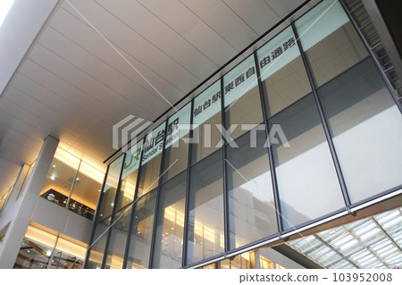 Sendai Station/East-West Free Passage/Chuo, Aoba Ward, Sendai City, Miyagi Prefecture 103952008