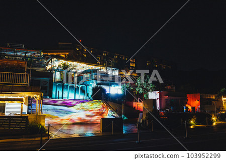 Okinawa Senagajima Umikaji Terrace Night View 103952299