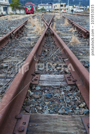 鐵路道口,礦山線,地方線,柴油車,Asa站,礦山 鐵路道口,礦山線,地方線,柴油車,Asa站,礦山 103953035