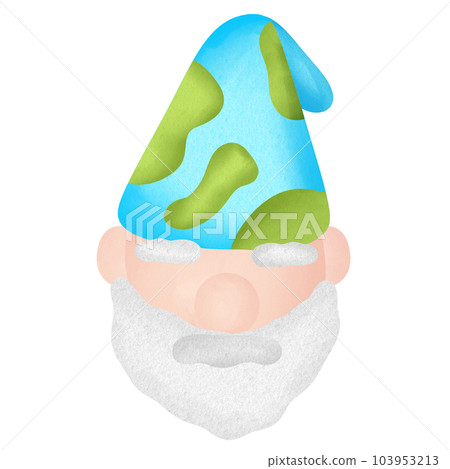 Uncle gnome wears a world costume 103953213